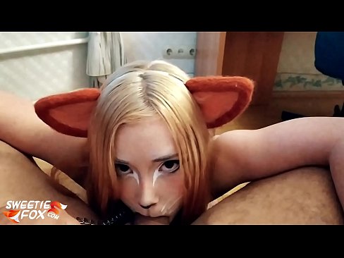 ❤️ Kitsune înghite pula și ejaculează în gură ❤❌  at porn ro.online4sex.ru ﹏